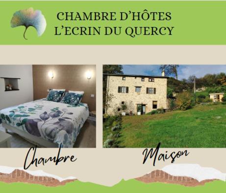 Chambre D'Hotes L'Ecrin Du Quercy Bed & Breakfast Figeac Exterior photo